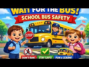 School Bus Safety Song 🚍| Kids Traffic Rules Nursery Rhyme | Loo Loo kids tv| cocomelon