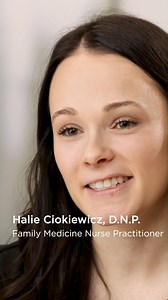 1.2K views | Halie Ciokiewicz, family medicine nurse practitioner at Marshfield Clinic Eau Claire Oakwood Center, explains why she is a family medicine nurse practitioner and the types of patients she helps. #nursepractitioner #eauclaire #eauclairewi | Marshfield Clinic Health System | Facebook