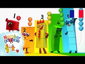 ‪@NumberblocksFrançais‬ - Les chiffres 1 à 5
