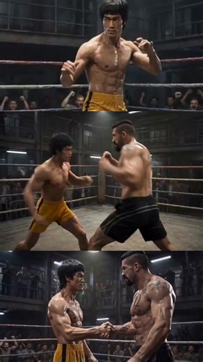 Bruce Lee vs Scott Adkins AI!!! | CosmicBookNews
