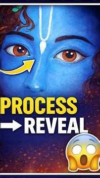 This Krishna Painting Took Me Hours 😲 | Art Process #krishna #art #drawing #krishna #diy #easy