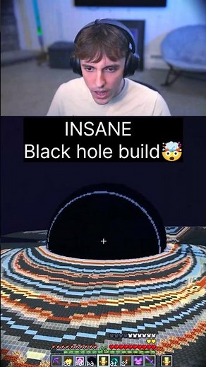 INSANE Black Hole Build in Minecraft… 😱 DrDonut LOST HIS MIND!