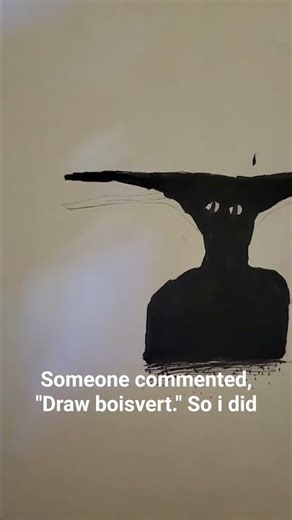 I drew boisvert #boisvert #scary #horror