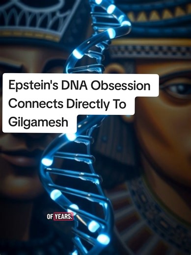 Epstein's DNA Obsession Connects Directly To Gilgamesh . The Epstein files confirm he spent millions on DNA research, CRISPR gene editing, and Harvard genetics obsessed with extending life through bloodline. The Epic of Gilgamesh describes a king who was two thirds divine chasing immortality 4,000 years ago. In 2003 his tomb was found beneath the Euphrates. Weeks later the U.S. invaded and shut it all down. The obsession with divine DNA did not start with Epstein. It just never stopped. Epstein 