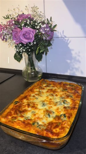 Hähnchen-Spinat Lasagne Rezept für Feinschmecker
