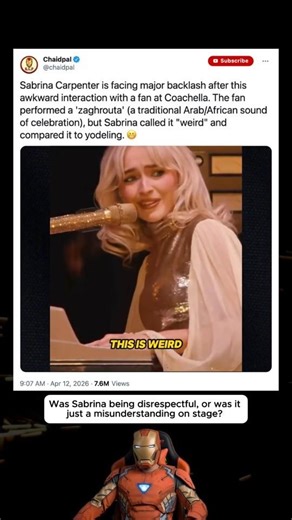 Sabrina Carpenter got Cancelled at Coachella