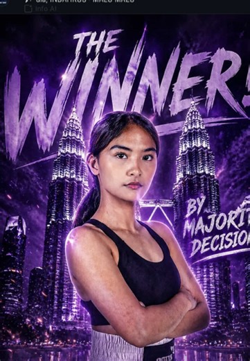 Emmabell Wins Boxing Match - Combatsports Victory