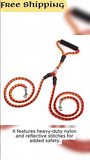 Double-Ended Traction Rope for Walking The Dog Hand-Double-Ended Traction Rope