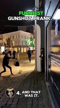 🔫 Gunshot Prank Reactions You Have to See 😂#gunshortprank #funnyshorts #hilariousclips