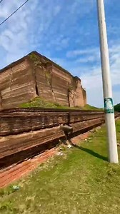 Mingun Pahtodawgyi Unfinished Stupa; Amazing Myanmar The Mingun #Pahtodawgyi, also known as #Mingun Pagoda or Mingun Paya, is a massive unfinished stupa located in the town of Mingun, near #Mandalay in #Myanmar (formerly known as #Burma). It is one of the most significant #historical and religious sites in the country and attracts numerous tourists and pilgrims. Construction of the Mingun Pahtodawgyi began in 1790 during the reign of King #Bodawpaya of the #Konbaung Dynasty. The king intended fo