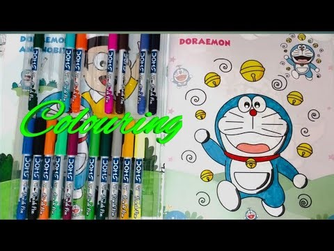 Doraemon Easy Colouring 🎨🖌️