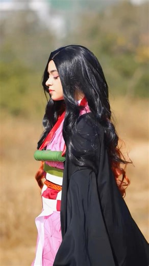 Real life Anime 😱 #nezuko #viralvideo #cosplay #shortvideo #viralvideo #viralshort #short