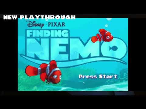 Dive🌊🌊 Into a New Adventure Here With Disney & Pixar's Finding Nemo on the GBA