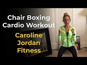 Chair Boxing Cardio Workout | Hard Seated Exercise Video