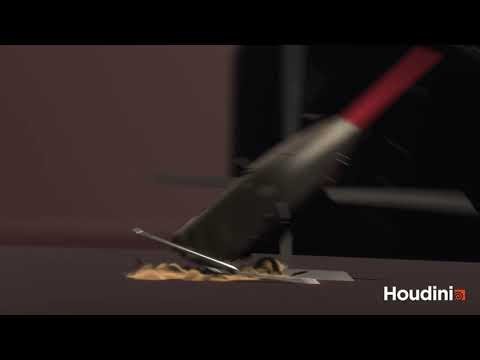 Houdini RBD&Pyro Simulation Study