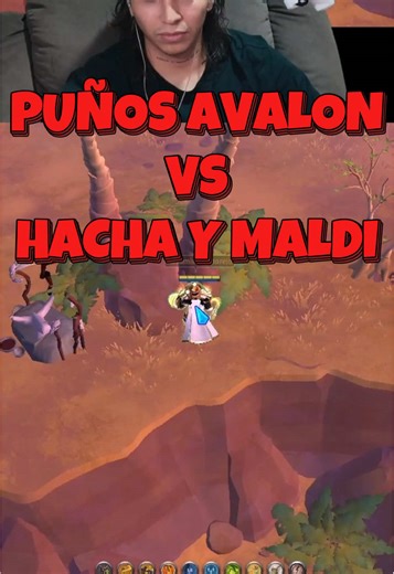 Puños de Avalon vs Hacha y Maldi en Albion Online