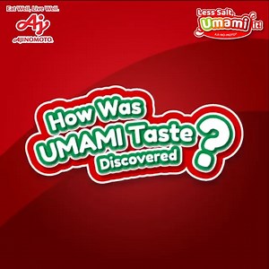 307 reactions · 7 comments | Ever wonder how this "UMAMI" taste exists? 樂 Here's a short story for you!  Share this to your family & friends to let them know about the UMAMI story and comment below what can you imagine when seeing the word "UMAMI"❓ "Less Salt, Umami It" #HiAjinomotoMY #LessSalt #UmamiIt #KurangGaram #Ajinomoto #umami #msg #glutamate | Ajinomoto MY Foodie | Facebook