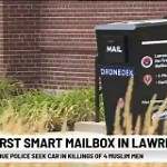'This really is history': World’s first smart mailbox in Lawrence