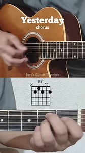 272K views · 1.8K reactions | yesterday chorus | Bert's Guitar Tutorials | Facebook