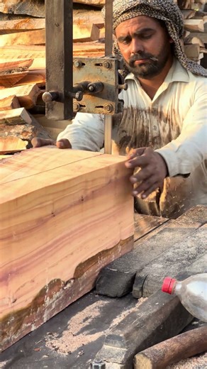 Brutal Wood Cutting Force ⚡ Industrial Saw Machine Shredding Massive Logs | Maker Zone #wood #short