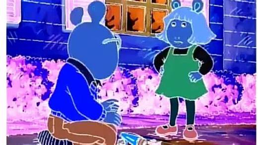 Arthur: Arthur’s Big Hit Clip - Arthur Punches D.W. in G Major & Slow Motion