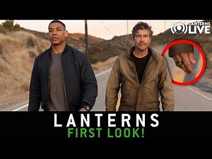 FIRST LOOK AT LANTERNS! HBO/MAX Green Lantern John Stewart & Hal Jordan