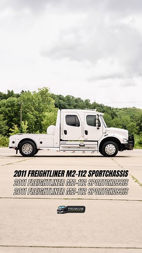 2.2K views · 24 reactions | ULTRA RARE 2011 FREIGHTLINER M2-112 SPORTCHASSIS #sportchassis #freightliner #cummins #schwalbe #westernhauler #cat #2L #international #peterbilt #kenworth #rodeo #racing #hauler #bentz #cowboy #hotshot #cowboy #mercedes #diesel #sporthauler | Premium and Exotic Wholesale, LLC | Facebook