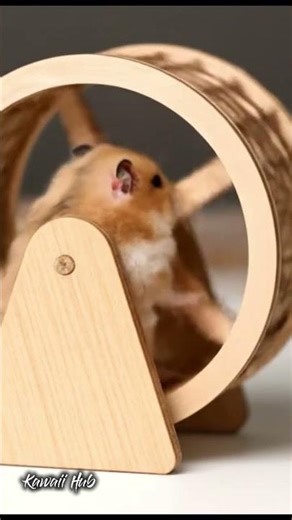 Tiny Hamster Eating ASMR! Hamster Wheel Run 🥕 Watch the Twins Share a Snack!