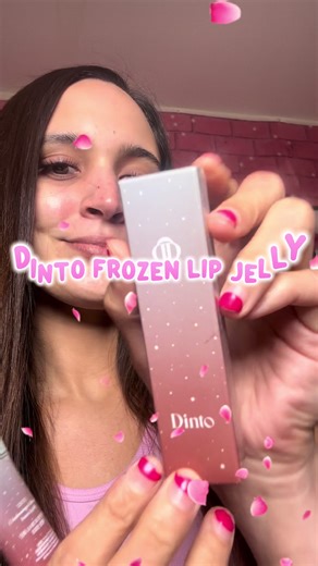 Dinto Frozen Lip Jelly, long-lasting, non sticky formula, and plumping. ✨ #dinto#kbeauty#lipgloss#dintoliptint#cosduck @Dinto Cosmetics