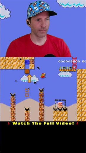 Kaizo Lite Hot Desert 2 By FeS04 #shorts #mario #gaming