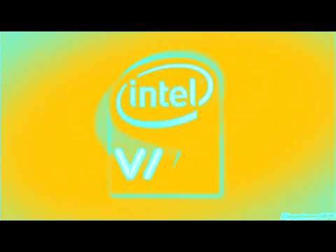 Intel Logo History (2002-2015) is Cyan And Orange