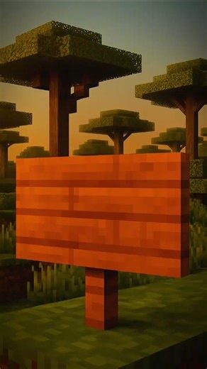 How To Craft Acacia Sign In Minecraft (Easy Guide) #shorts #trending