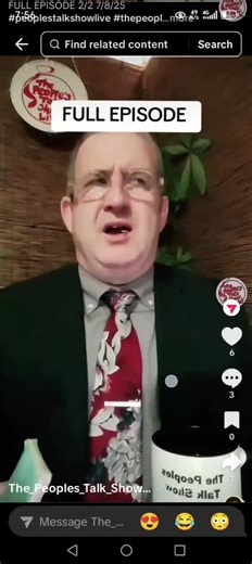 Stop scrolling. You’re not gonna find the meaning of life in the next dance video—come hang with The People’s Talk Show instead. We’ve got brains, laughs, and no awkward lip-syncing. 😏🎙️ #PeoplesTalkShow #StopScrolling #smartisthenewsexy @The_Peoples_Talk_Show_Live