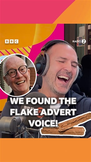 Phil Collins’ hit was almost sung by the Flake advert man?! 🍫 Listen to Paddy as he chats to Dave Lloyd, the iconic voice behind the 1985 Flake advert, on BBC Sounds 🧡 | BBC Radio 2