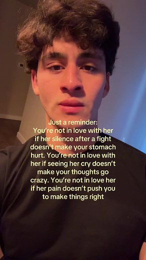 You’re Not in Love If Silence and Tears Don’t Hurt