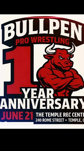 Bullpen Pro 1 year anniversary | Bullpen Professional Wrestling