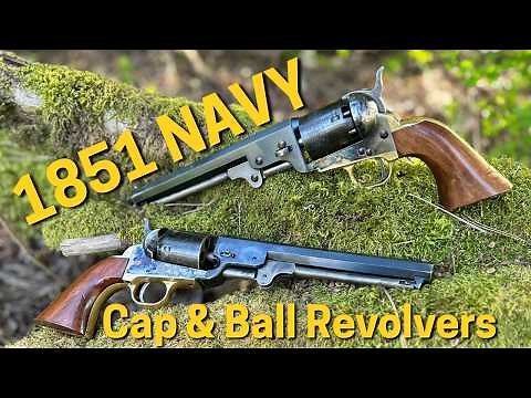 Pietta 1851 Navy Cap and Ball Revolvers / Cowboy Action Shooting / Frontiersman