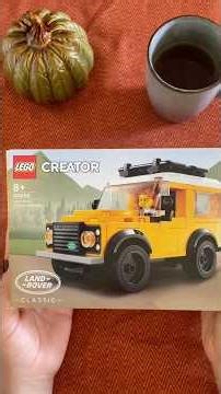 Building Lego Land Rover Classic Defender 🚘✨