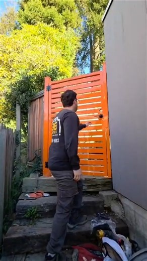 Custom Pedestrian Gates Installation in Berkeley, CA | The Expert Gate Company | Bay Area #SteelGate