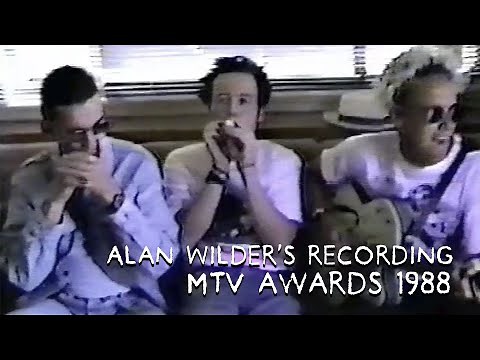 Depeche Mode ▶ ALAN WILDER MTV AWARDS PRIVATE VIDEO 1988