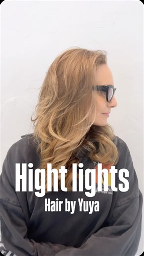 Shiori Hair NYC on Instagram: "Highlights color by Yuya Thank you for coming back to get your hair colored 😆💖 I want to share her beautiful leather craft with our followers ✨ Check out her IG 👉 @leatheracci and give her a follow !! #NewYork #ShioriHairNYC #Blonde #HighlightsHair #BeforeAndAfter"