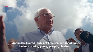 47K views · 2.1K reactions | Today I went to Homestead child detention center in Florida. We should not be imprisoning children who have committed the “crime” of walking a thousand or more miles in order to try to save their lives and have a shot at freedom and dignity. | Bernie Sanders | Facebook