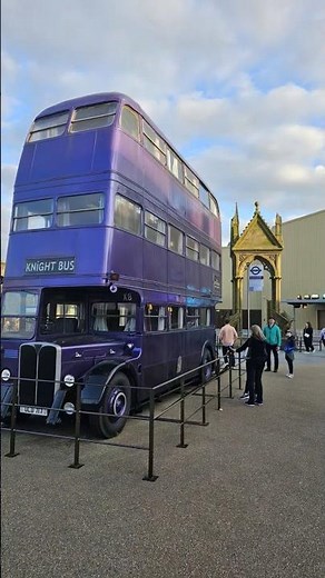 The Knight bus from prisoner kf Azkaban. #harrypotter #azkaban