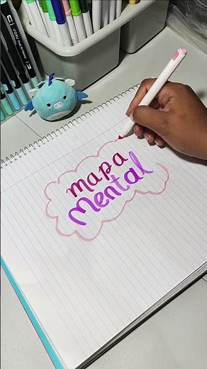 como hacer un mapa mental 😱🥹🌸 #apuntesbonitos #tutorial #tipscreativos