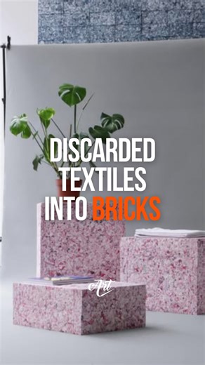 Introducing the creator, FabBRICK — a sustainable design studio that transforms discarded textiles and old clothing into eco‑friendly bricks, furniture, and decorative pieces. By upcycling textile waste into durable materials for interiors, partitions, lamps, stools, and more, they blend environmental innovation with beautiful design that rethinks how we build and live. Artist: @fab.brick 💌 We also run a free newsletter where we share weekly art discoveries and hidden gems. Check the link in ou