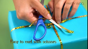 PartyWoo Rose Gold Curling Ribbon, 500 Yard for Crafts, Iridescent Crimped, Shiny Metallic for Gift Wrapping, Balloons String, Hair, Florist Flower (1 Roll)