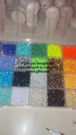 If it’s not sparkling yet… it’s not finished. Bedazzling things is the ultimate way to personalize everyday items and turn them into statement pieces. From cups and phone cases to shoes, accessories, and home décor, bedazzling adds sparkle, creativity, and personality. Whether you’re DIY crafting, customizing gifts, or creating viral content, rhinestone bedazzling is a fun and trendy way to transform ordinary items into eye-catching designs. #Bedazzled #Rhinestone #SparkleEverything #DIYbling #f