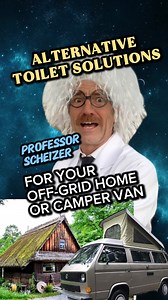 13K views · 120 reactions | Alternative Toilet Solutions for Your Off-Grid Home or Camper Van | Professor Scheizer #adu #cabin #barndo | Joel Tiger | Facebook