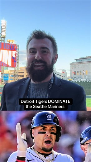 The Detroit Tigers DOMINATE the Seattle Mariners! #sports #viral #fyp