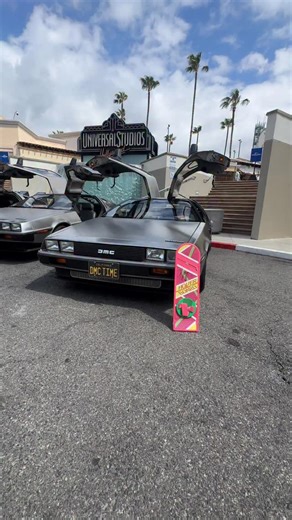 3.7K views · 2K reactions | Getting Back in Time at Universal Studios Hollywood All thanks to  @deloreanmediachannel12 | Back to the Future IG | Facebook